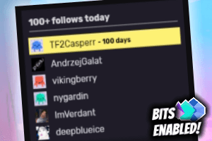 Latest Followers header